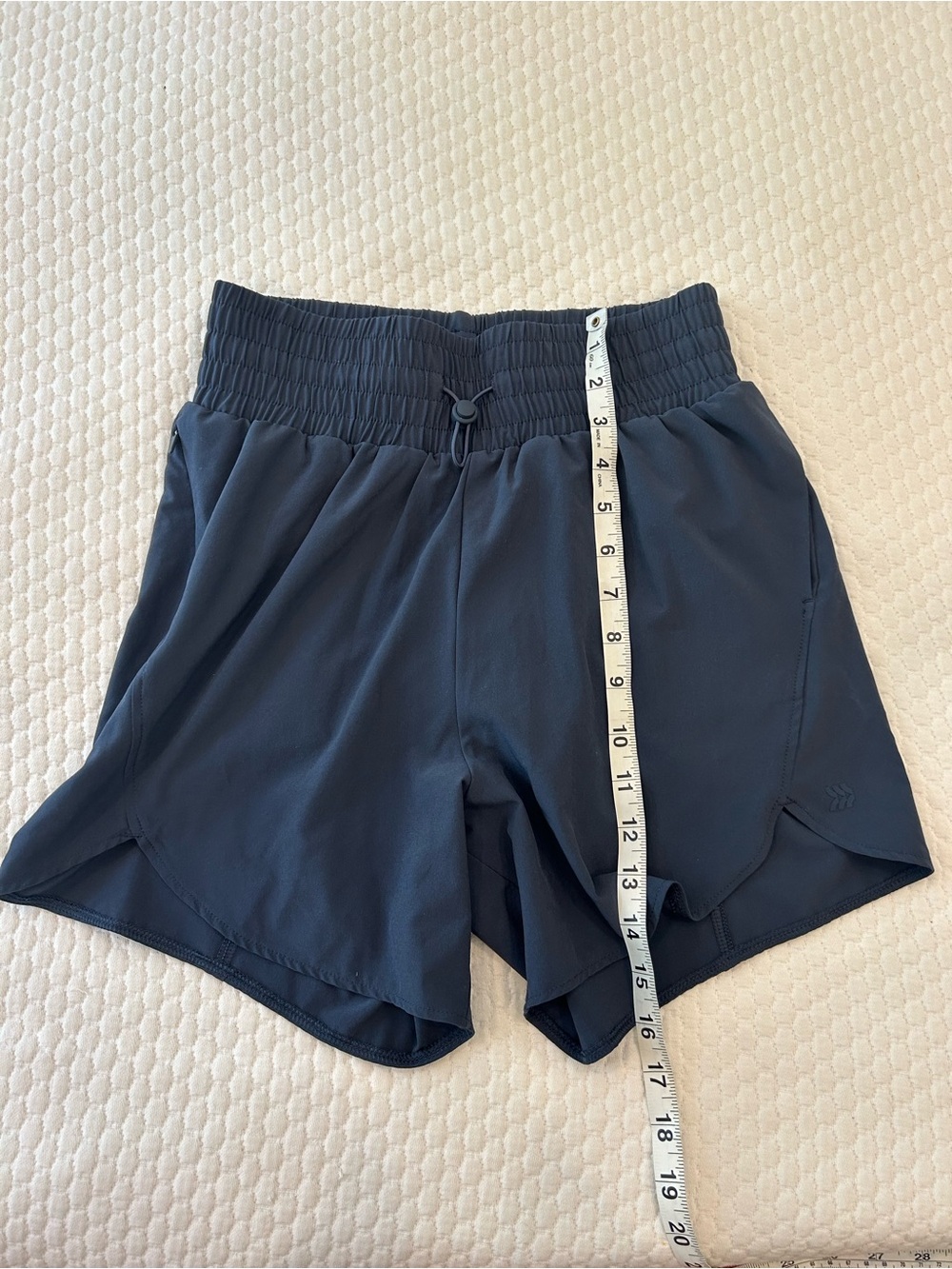 all in motion Black Elastic Waist Athletic Shorts
